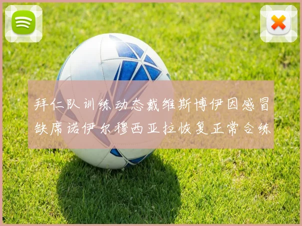 拜仁队训练动态戴维斯博伊因感冒缺席诺伊尔穆西亚拉恢复正常合练